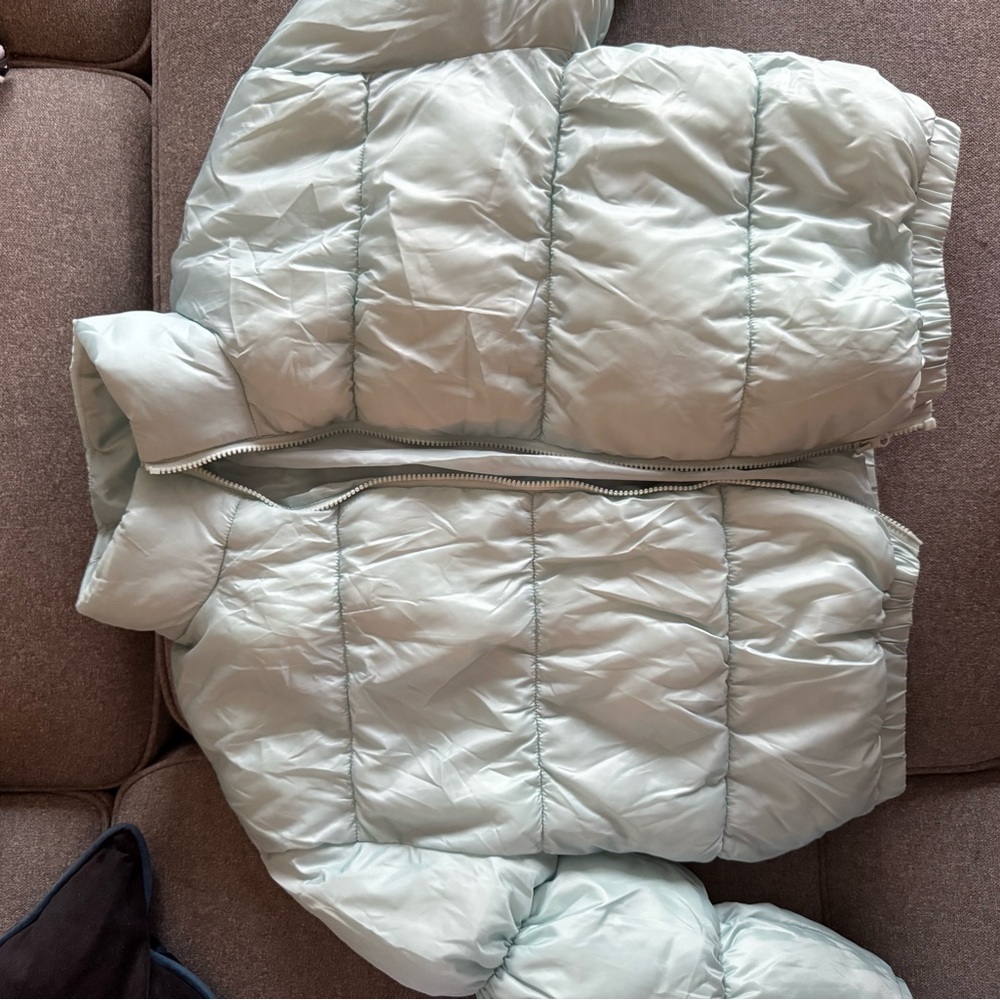 BP Light Blue Puffer Jacket